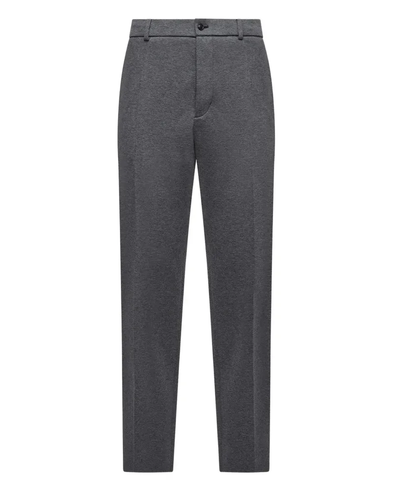 Moncler button-fastening jersey trousers - Grau Grau