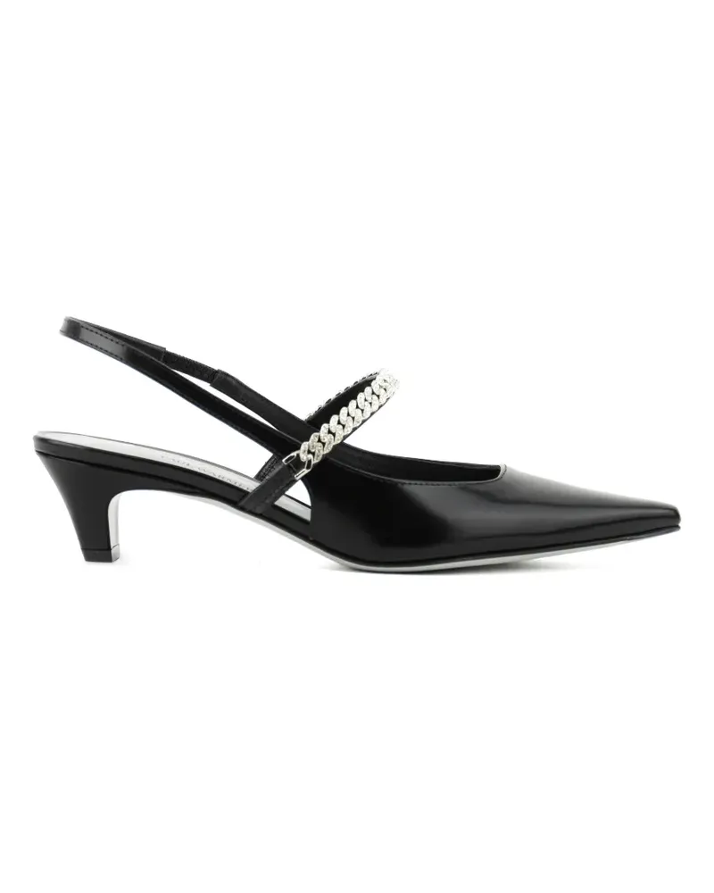 FESTA Milano Mallory Pumps mit Kristallen - Schwarz Schwarz