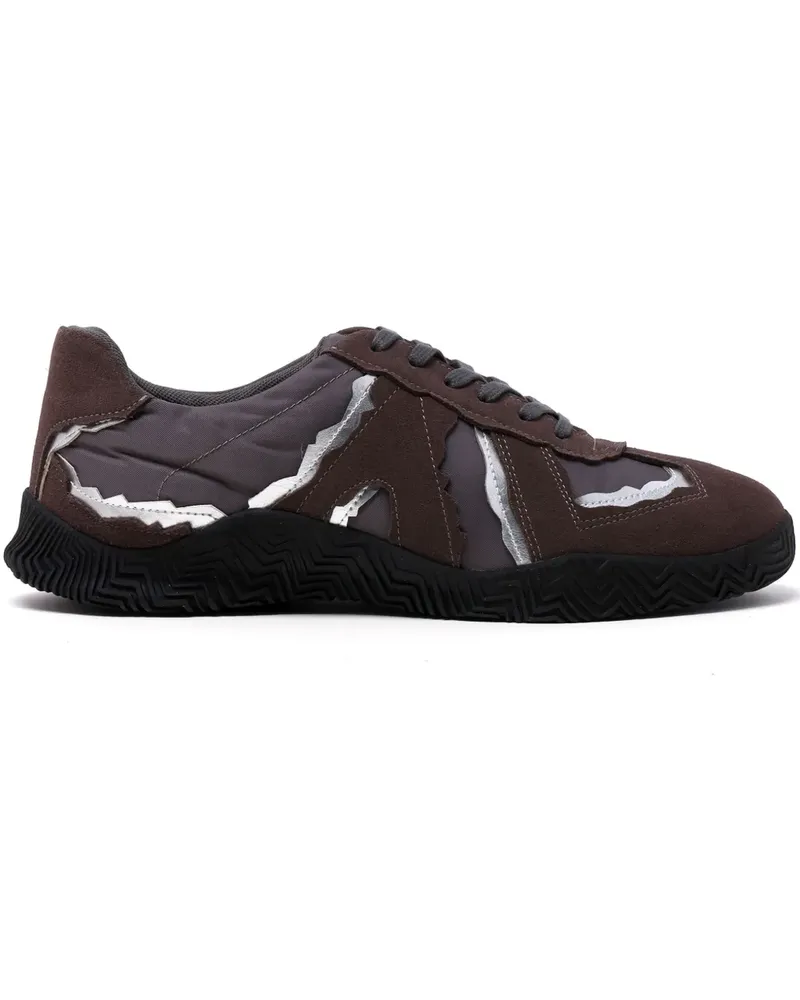Yohji Yamamoto Sneakers mit Einsätzen - Grau Grau