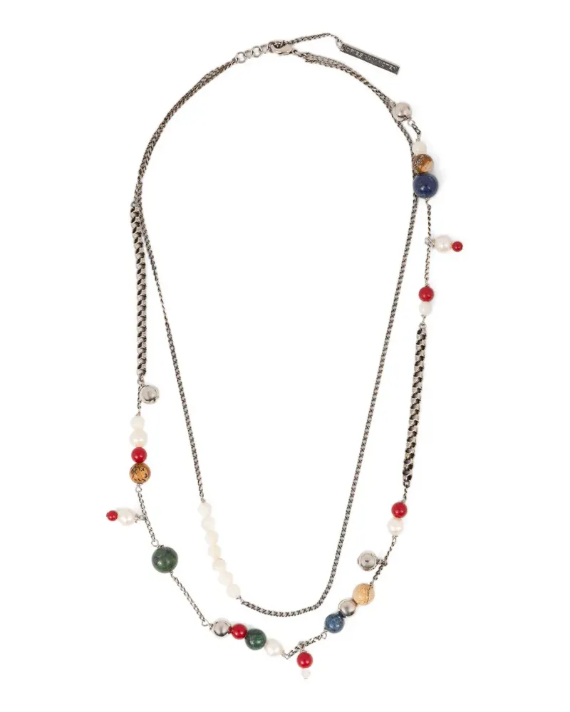 Dries van Noten Halskette im Layering-Look - Silber Silber