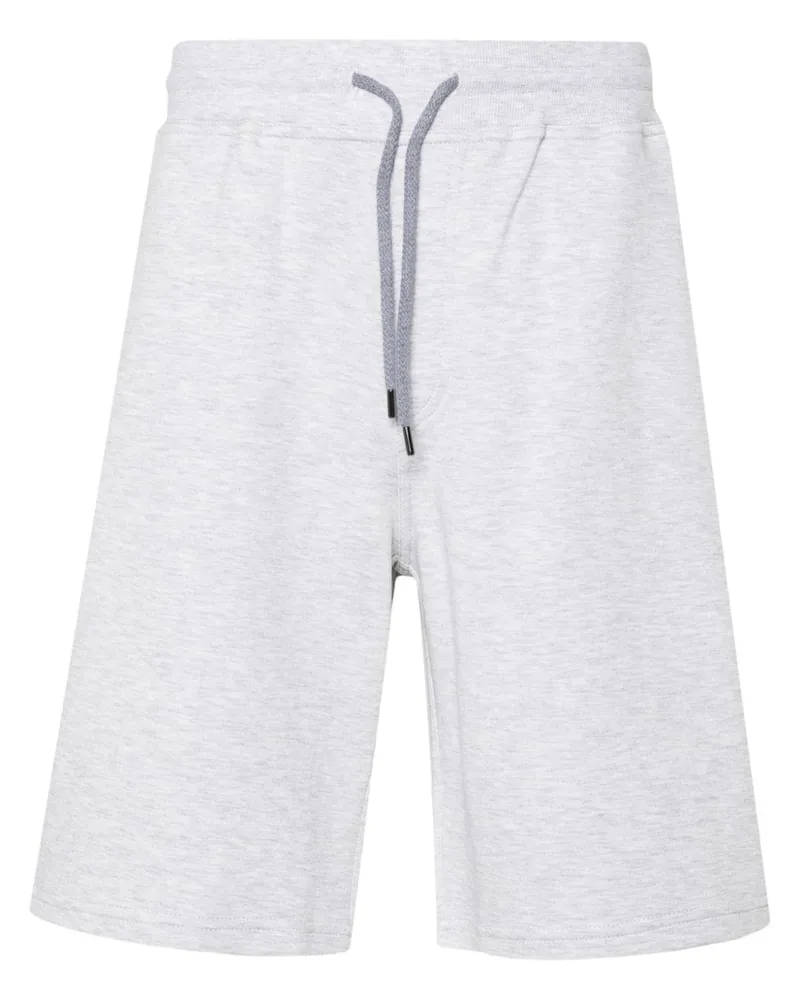 Brunello Cucinelli Melierte Joggingshorts - Grau Grau