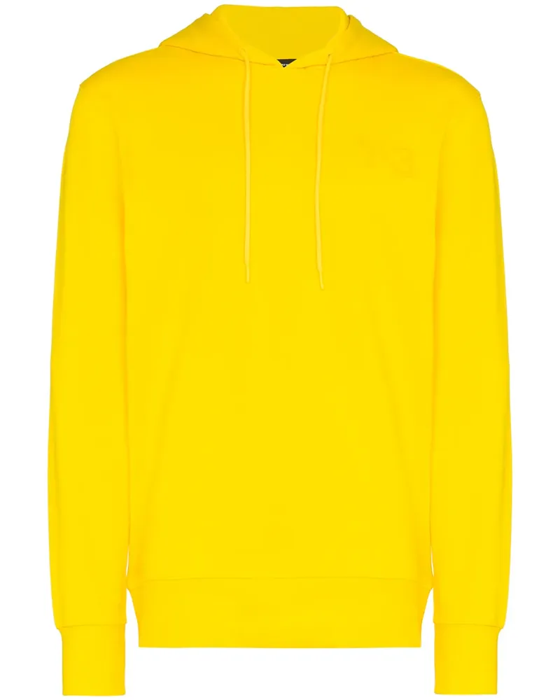 Y-3 Yellow" Hoodie mit Logo-Print - Gelb Gelb