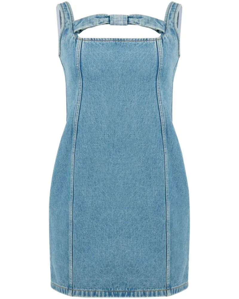 Nina Ricci Klassisches Jeans-Minikleid - Blau Blau