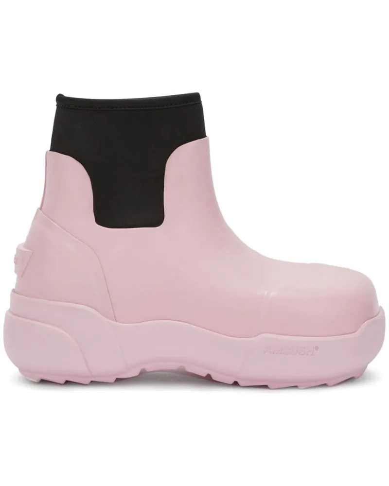 AMBUSH Stiefeletten mit eckiger Kappe Rosa