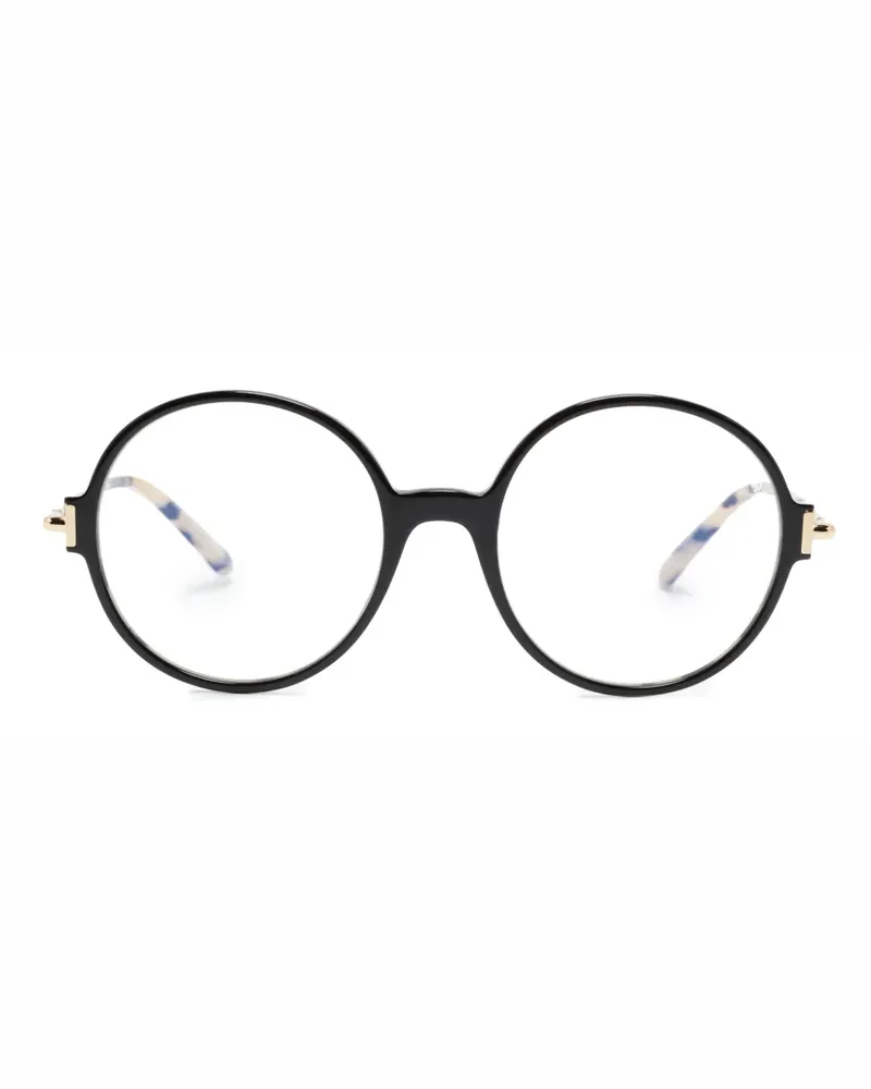 Tom Ford FT5914B Brille in Schildpattoptik - Schwarz Schwarz