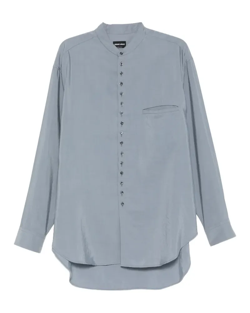 Giorgio Armani buttoned shirt - Blau Blau