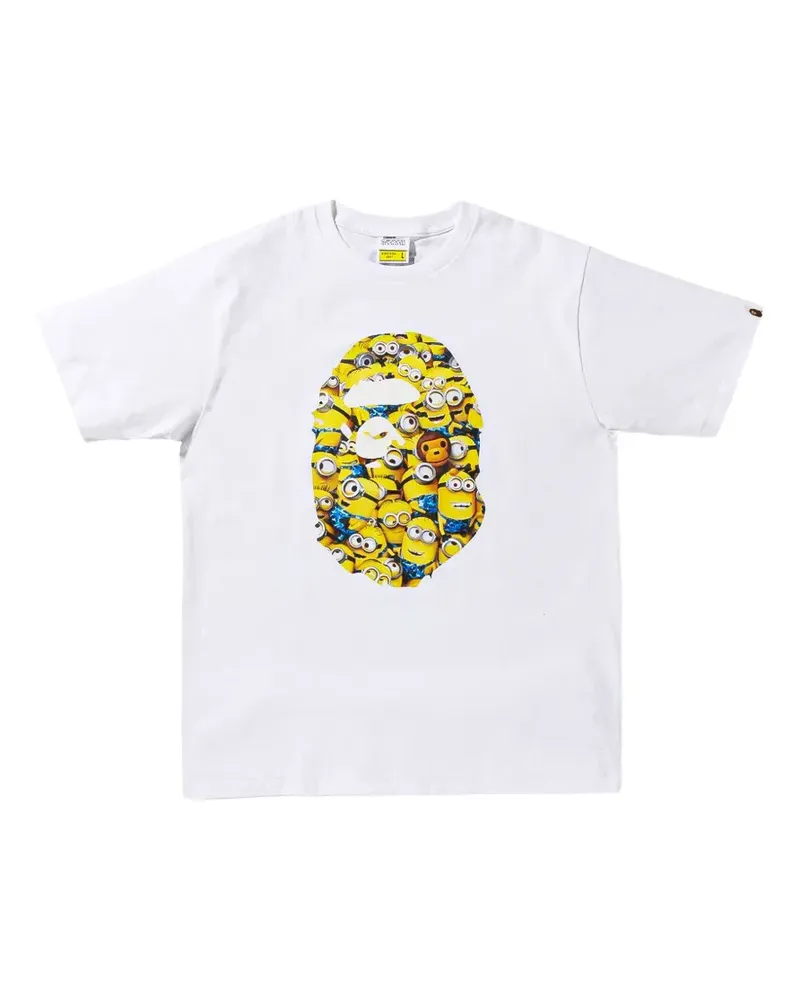 BAPE x Minions T-shirt - Weiß Weiß
