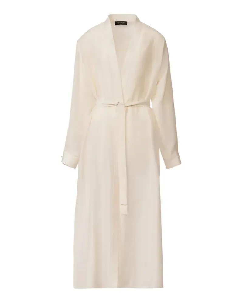 Fabiana Filippi Tunika mit Bindegürtel - Nude Nude