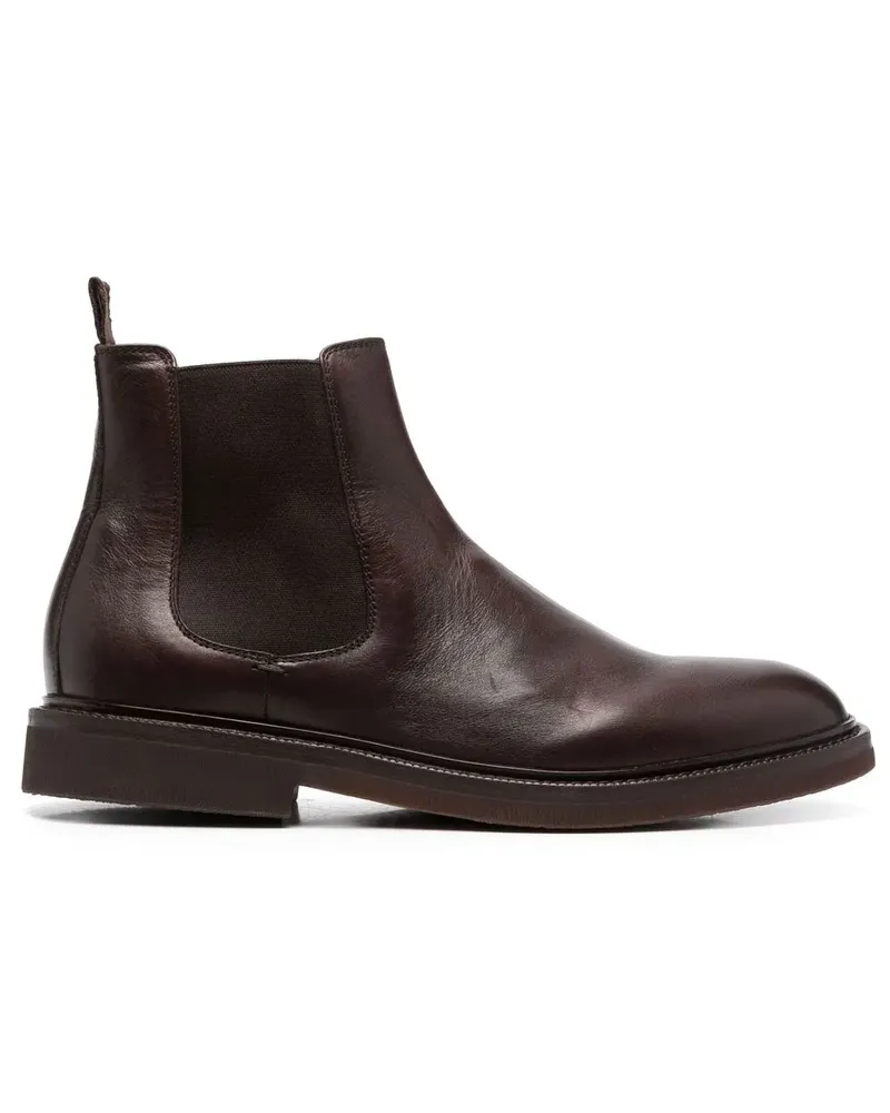 Brunello Cucinelli Knöchelhohe Stiefel - Braun Braun