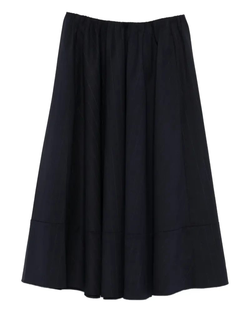 Maje Midirock mit Stretchbund - Blau Blau