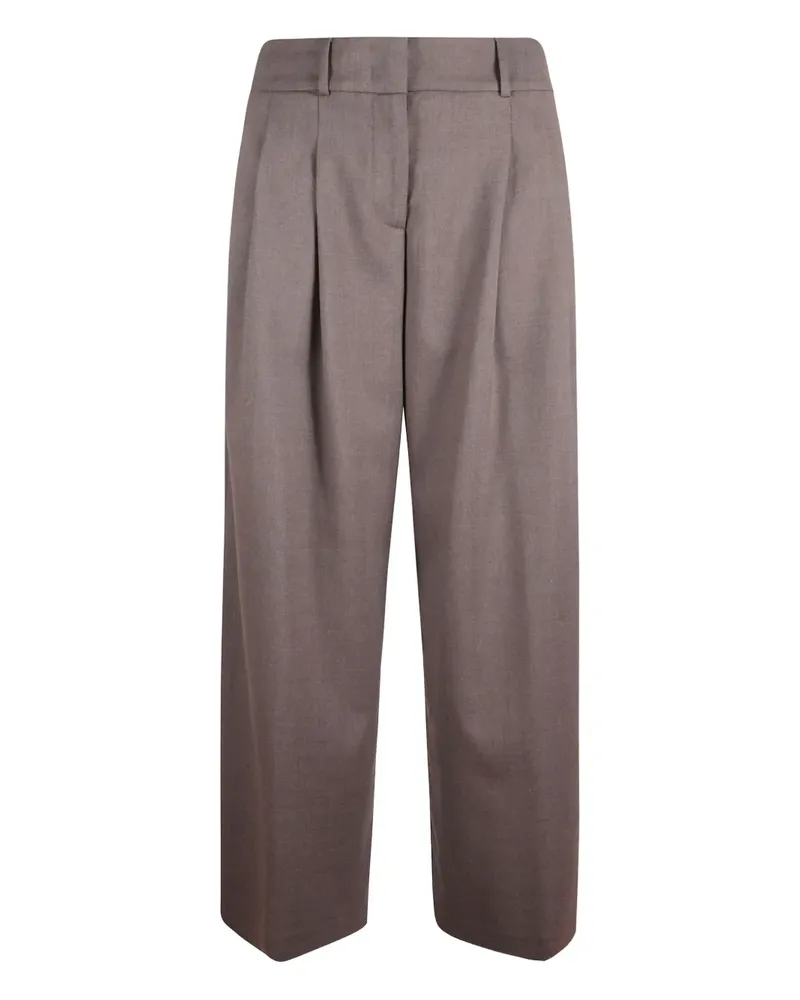 Peserico Plissierte Hose - Braun Braun