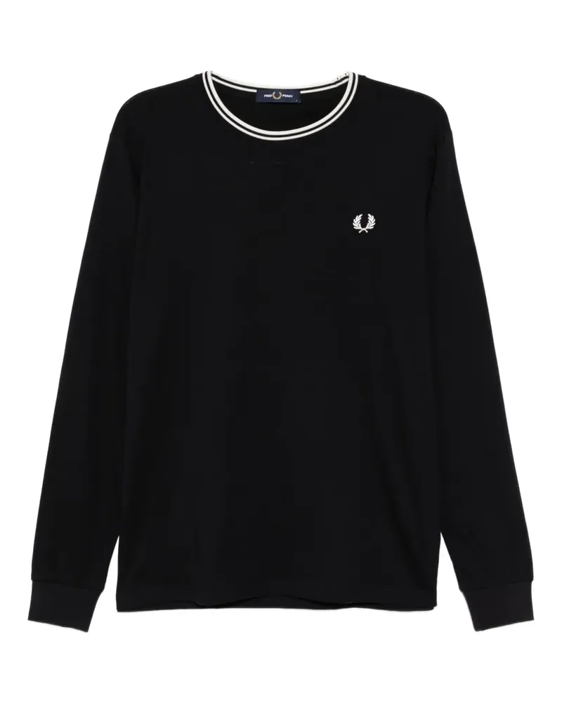 Fred Perry Twin T-Shirt - Blau Blau