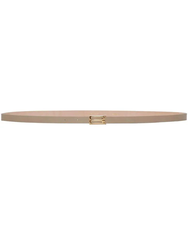 Victoria Beckham Micro Frame Gürtel - Nude Nude
