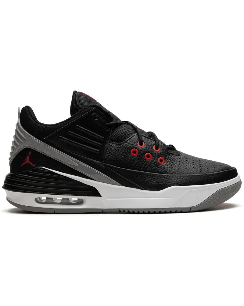Jordan Max Aura 5 Black Cement Sneakers - Schwarz Schwarz