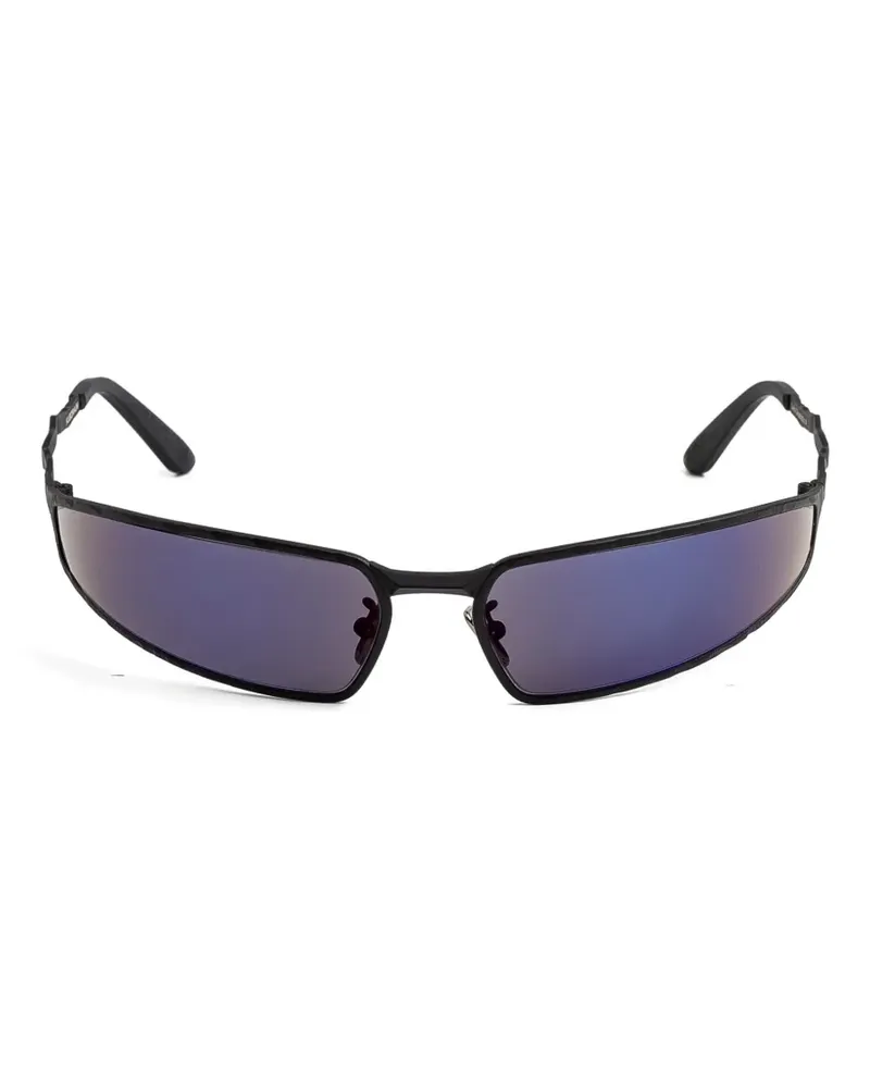 KUBORAUM H34 geometric-frame sunglasses - Schwarz Schwarz