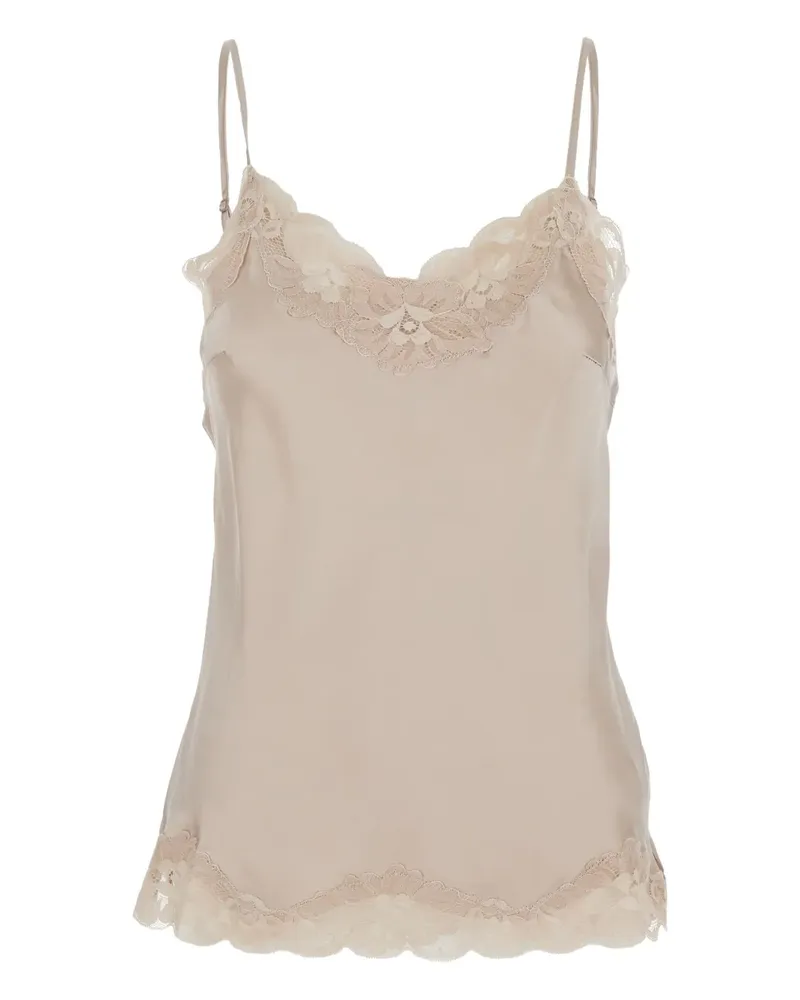 Gold Hawk Clothing Camisole-Top aus Seide - Nude Nude