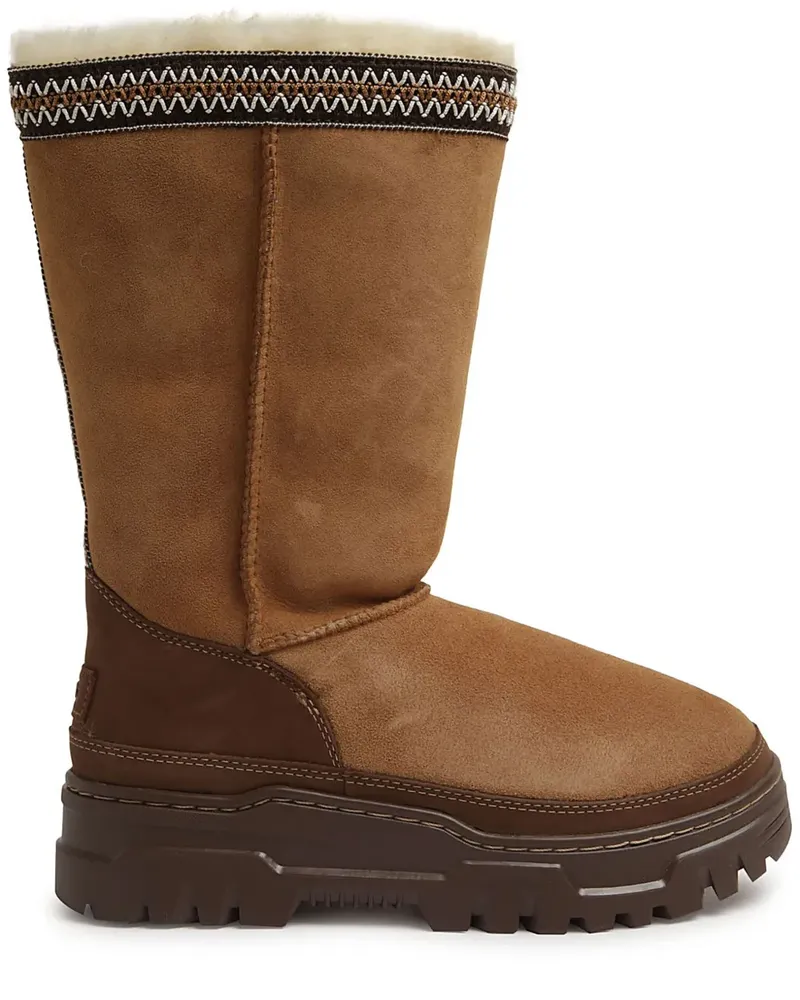 UGG Schneestiefel mit Pelzfutter - Braun Braun