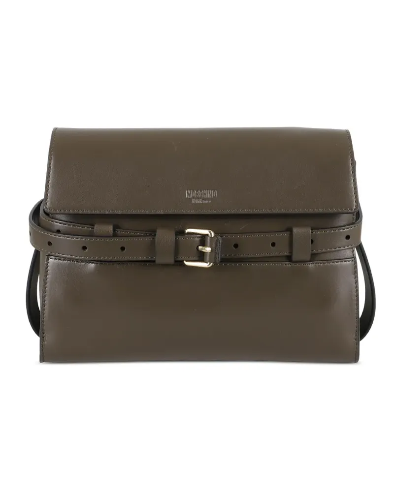 Moschino Klassische Satchel-Tasche - Grün Grün