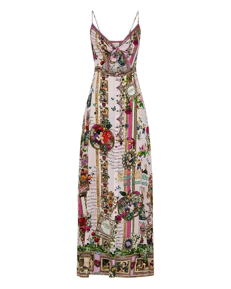 Camilla My Sweet Snow White Maxikleid mit Cut-Out - Rosa Rosa