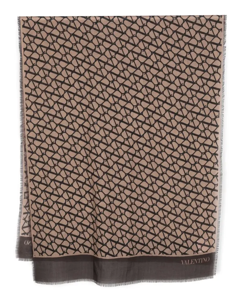 Valentino Garavani Toile Iconographe Stola - Braun Braun