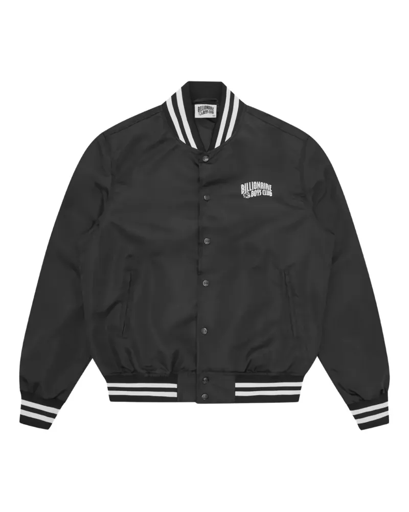 Billionaire Boys Club Collegejacke mit Logo-Print - Schwarz Schwarz