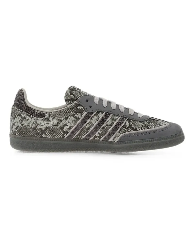 adidas Samba OG snakeskin-effect sneakers - Grau Grau