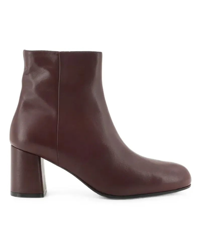 ATP Atelier Miola leather ankle boots - Braun Braun