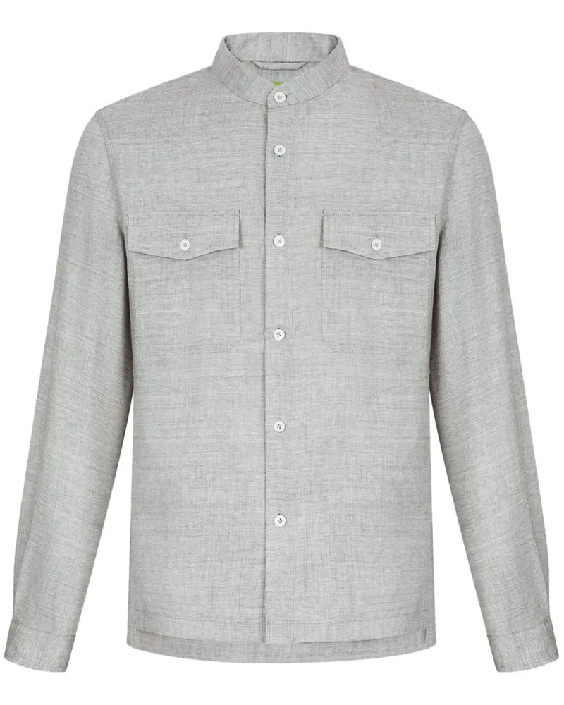 Shanghai Tang Tang Hemd - Grau Grau