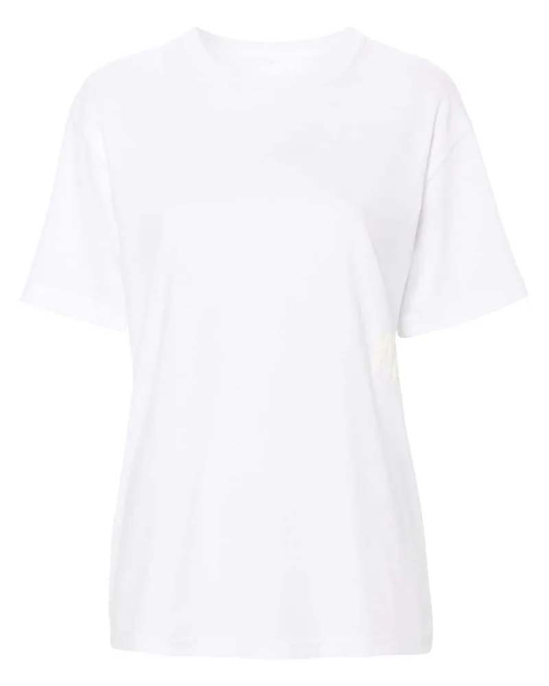 Alexander Wang T-Shirt mit Logo-Print Weiß