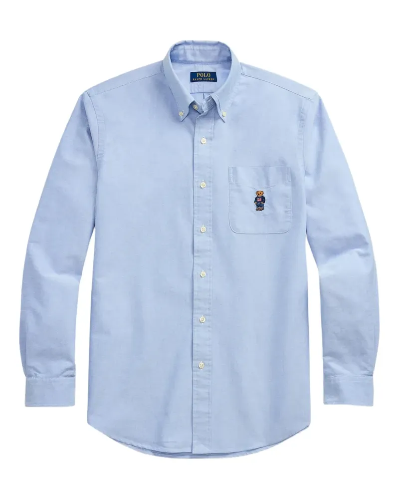 Ralph Lauren Klassisches Hemd - Blau Blau