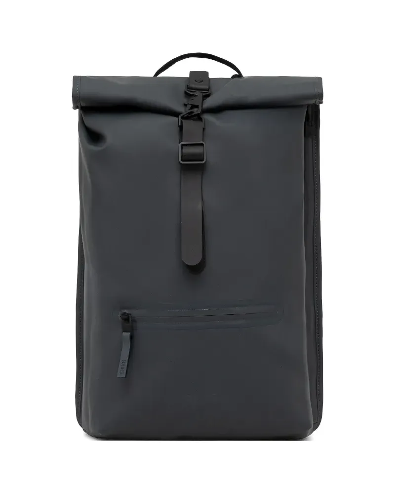 RAINS Rucksack mit Rollverschluss - Grau Grau