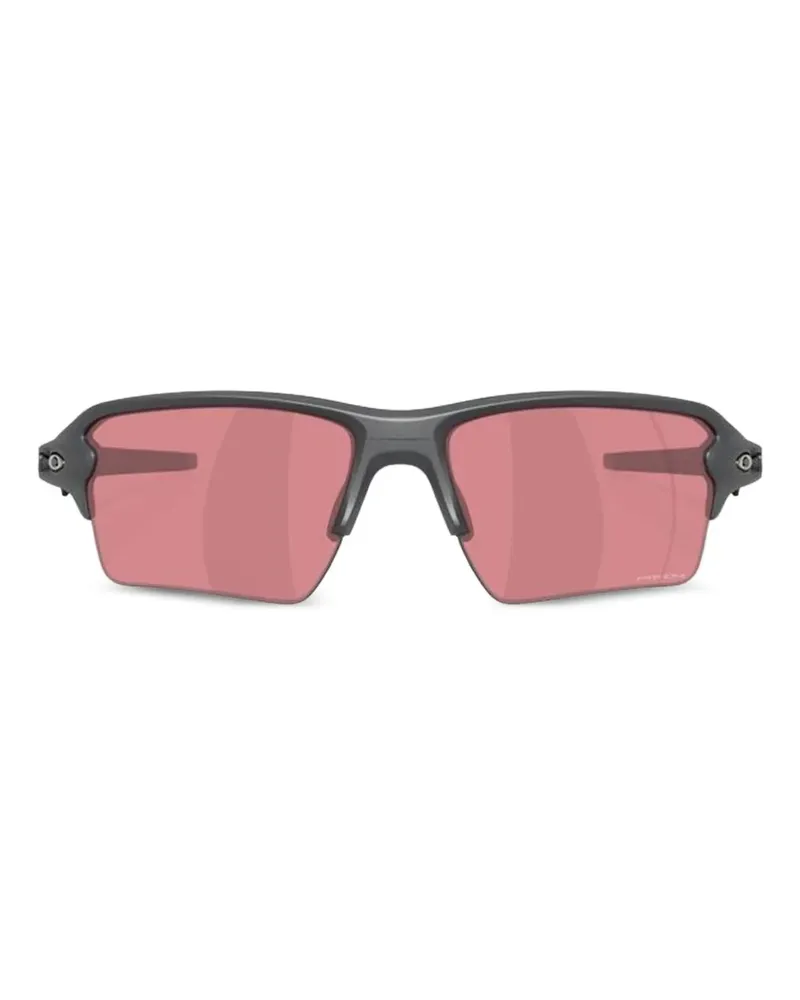 Oakley rectangle-frame sunglasses - Grau Grau