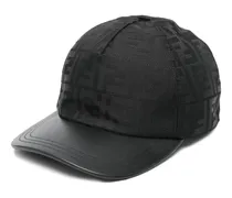 Gemusterte Baseballkappe - Schwarz