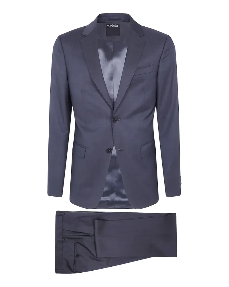 Ermenegildo Zegna Einreihiger Anzug - Grau Grau