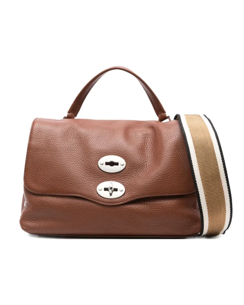Zanellato small Postina tote bag - Braun Braun