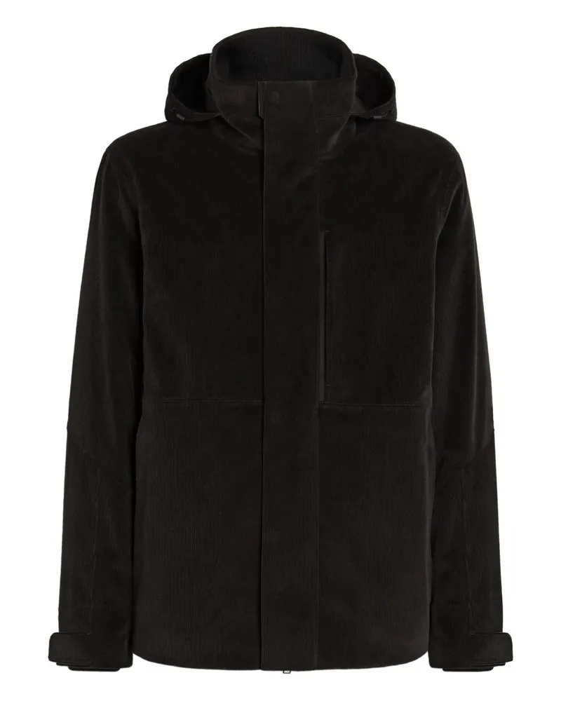 Ermenegildo Zegna Cashco Jacke - Schwarz Schwarz