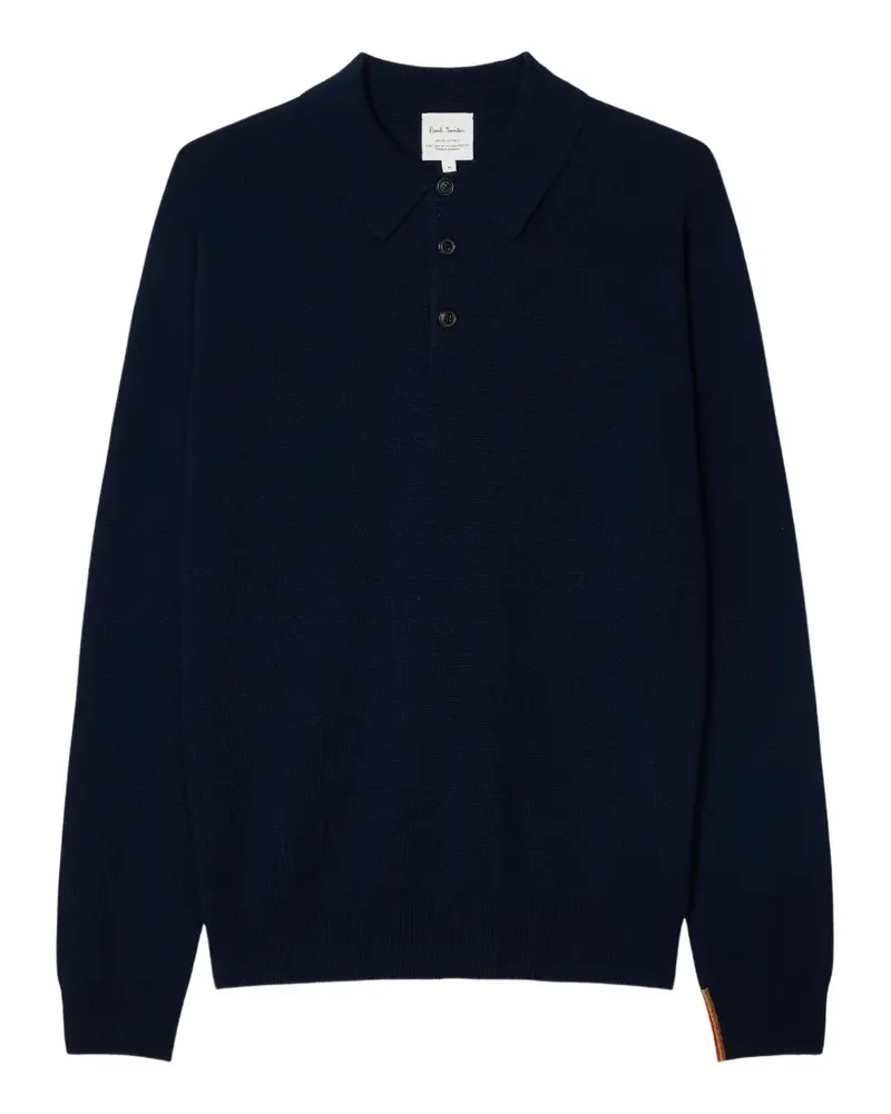 Paul Smith Poloshirt aus Kaschmir - Blau Blau