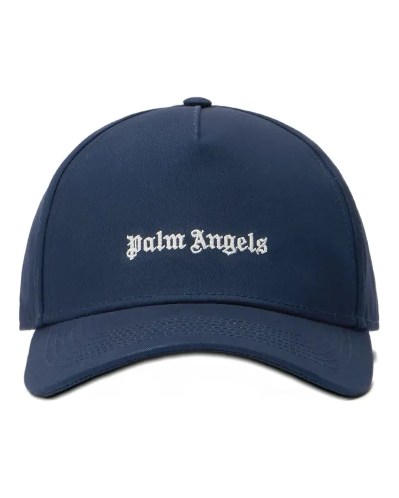 Palm Angels embroidered-logo cap - Blau Blau