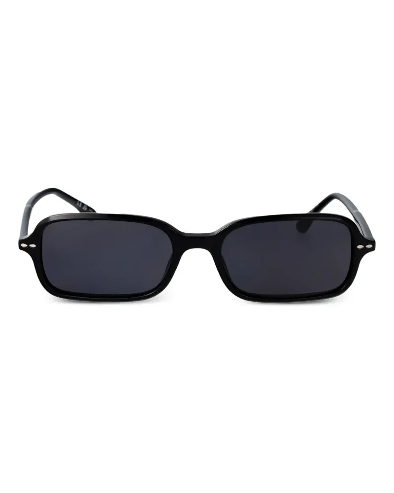 Isabel Marant rectangle-frame sunglasses - Schwarz Schwarz