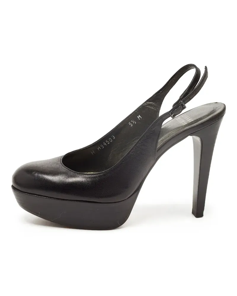Stuart Weitzman Slingback-Pumps 110mm - Schwarz Schwarz