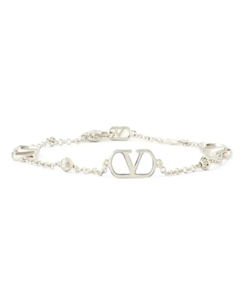 Valentino Garavani VLogo Signature chain bracelets - Silber Silber