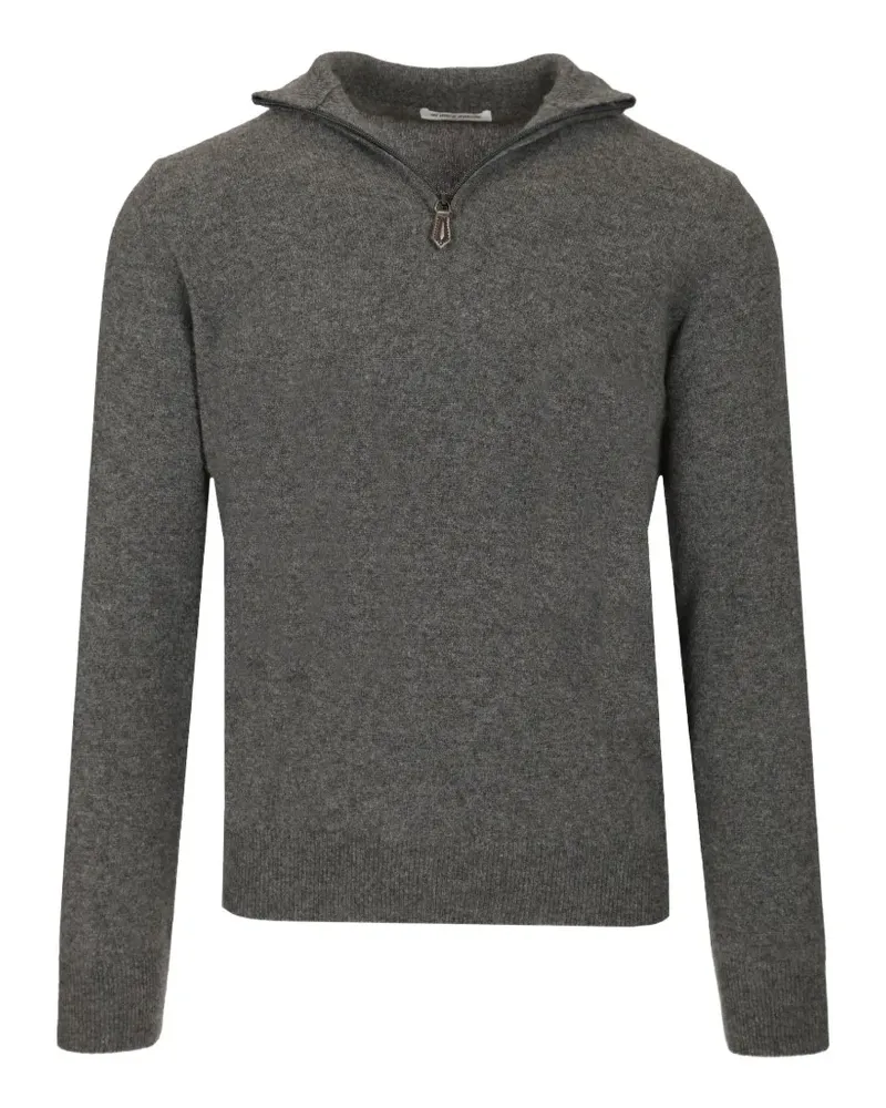 Al Duca D’Aosta 1902 quarter-zip cashmere sweater - Grau Grau