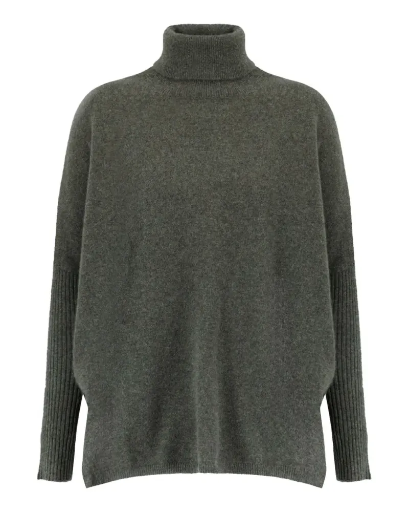 Gotha Rollkragenpullover aus Kaschmir - Grün Grün
