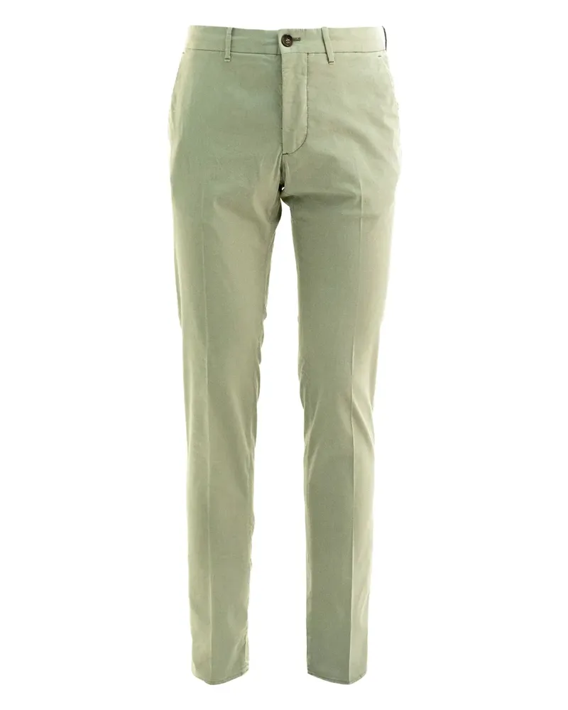 Incotex Hose mit geradem Bein - Grün Grün