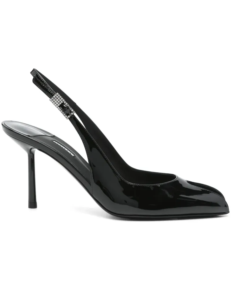 Le Silla Clivage Pumps 90mm - Schwarz Schwarz