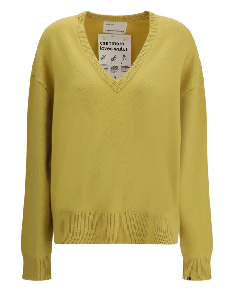 extreme cashmere N°457 Jack sweater - Gelb Gelb