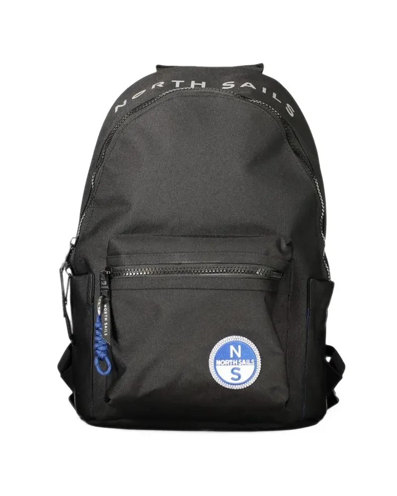 North Sails Rucksack mit Rundumreißverschluss - Schwarz Schwarz