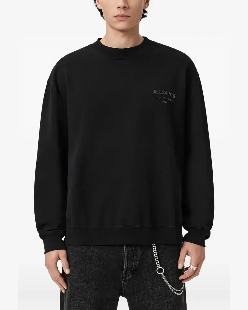 AllSaints Xander Sweatshirt - Schwarz Schwarz