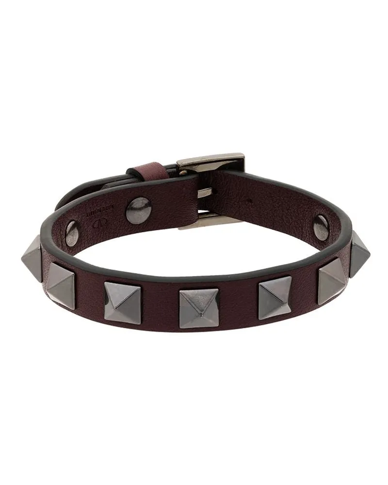 Valentino Garavani Rockstud' Armband Red