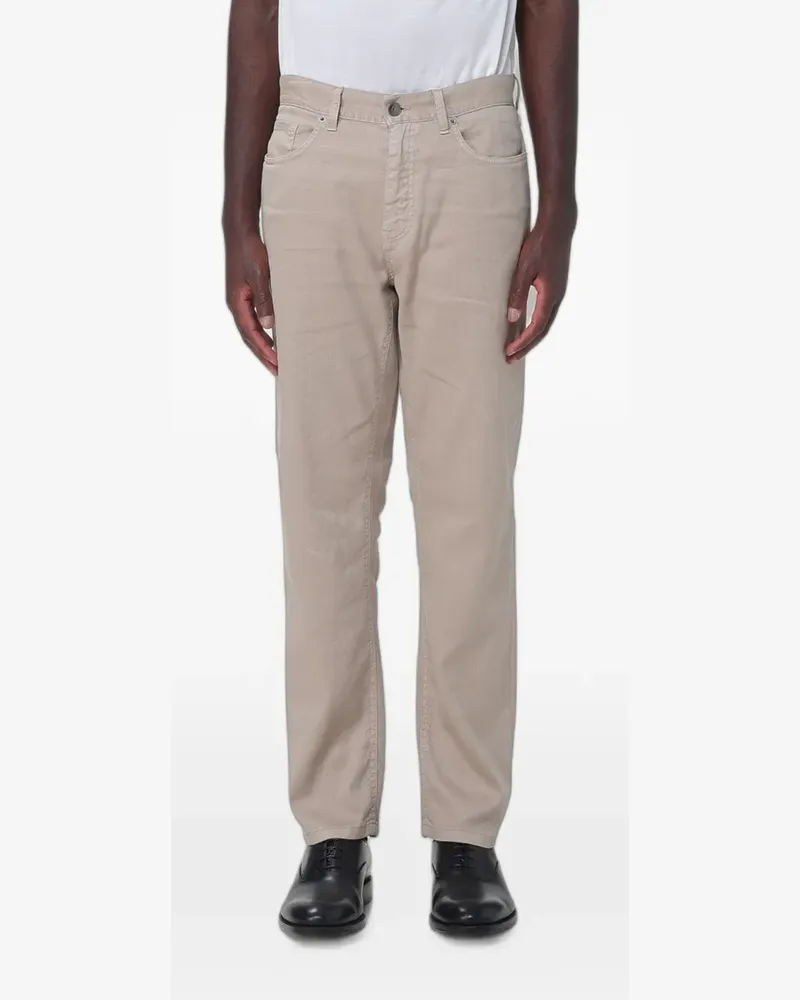 Ermenegildo Zegna five-pocket trousers - Nude Nude